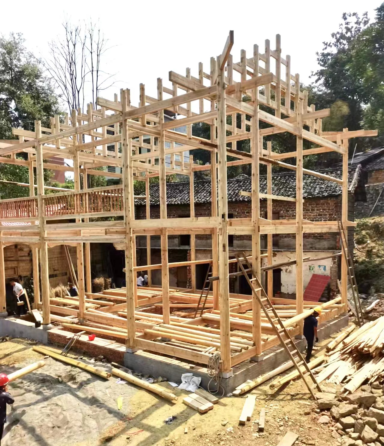 溆浦湘楚木作古建工程有限公司,土家吊脚楼,侗乡鼓楼,侗乡风雨楼哪里好